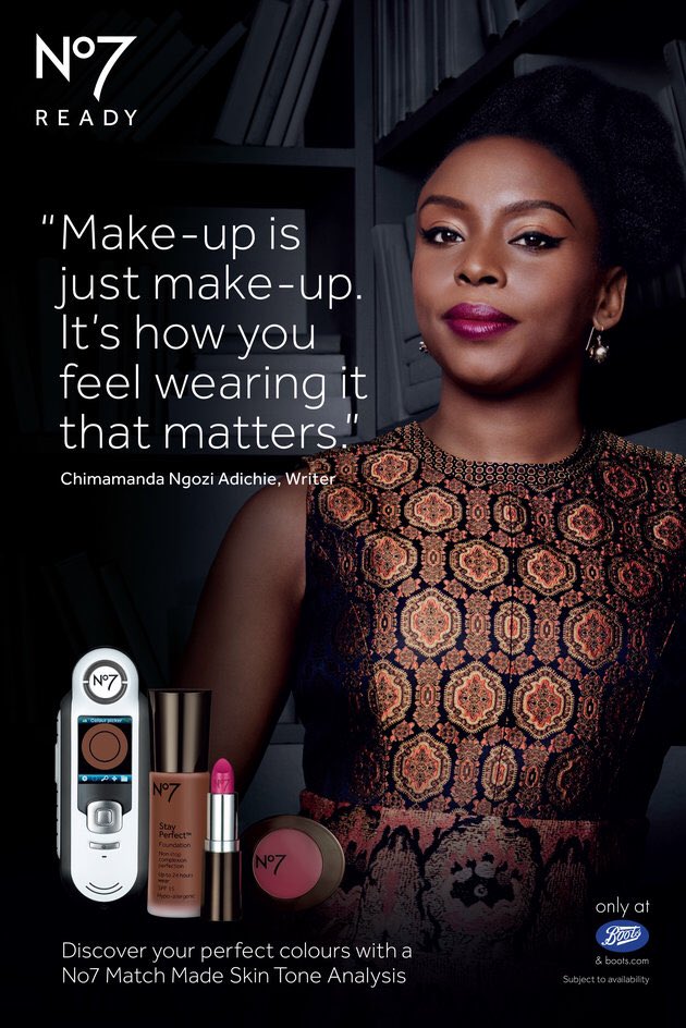 Who Wore Lipstick! Chimamanda Ngozi 